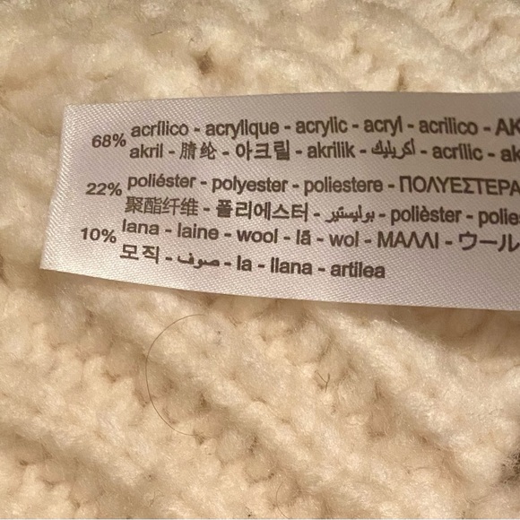 Brand new NWOT Zara cable knit sweater - Picture 4 of 4